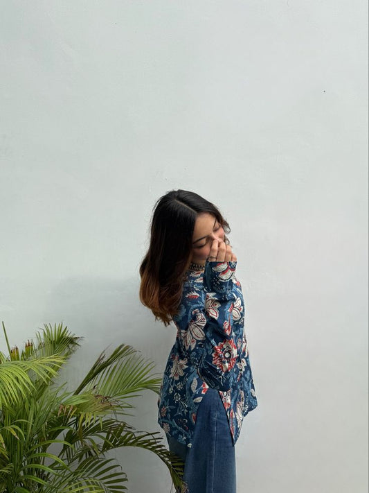 Effortless Elegance in Floral Hues