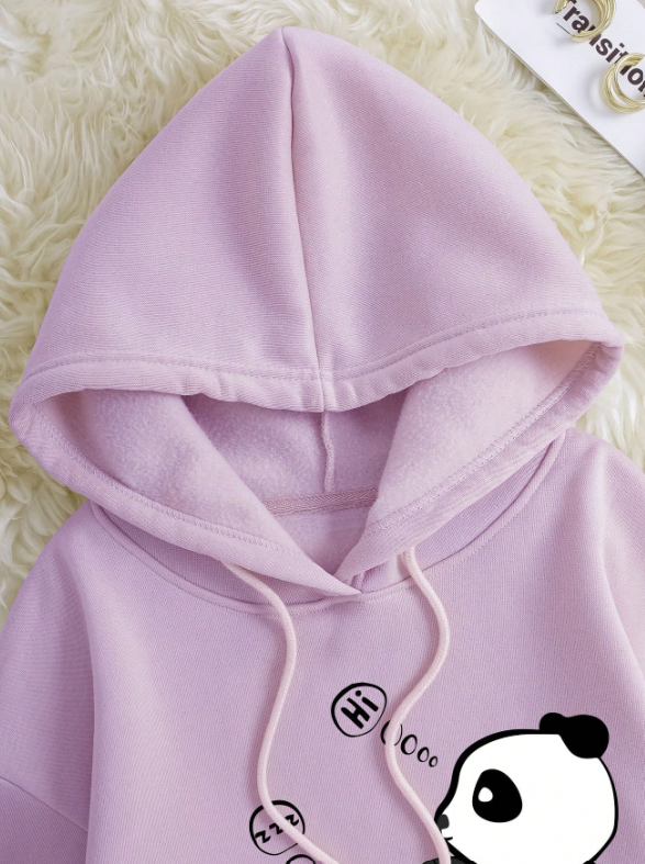 Panda Green/Pink/BlueColor Block Striped Knit Sweater – Pastel Winter Pullover